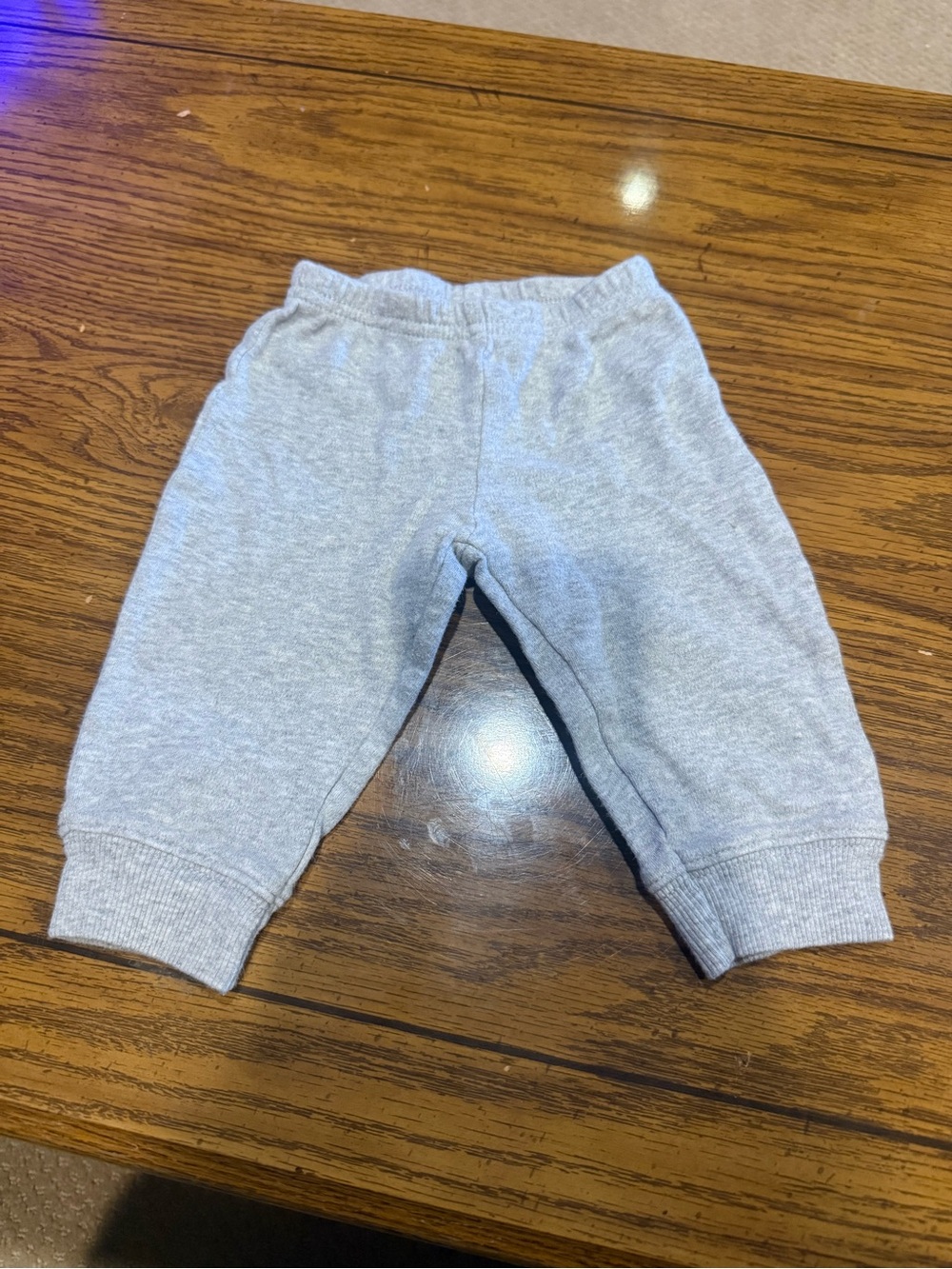 6 for $10 Carter's Light Gray Baby Sweatpant Joggers